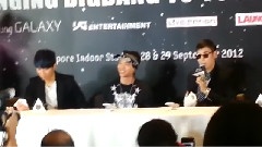 BigBang - 新加坡新闻发布会