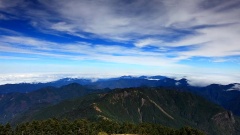 缩时台湾 大霸尖山