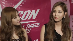 KCON2014后台Tiffany 徐珠贤采访