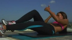 Angela Simmons Working Out