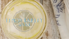 Lemon Barley Water
