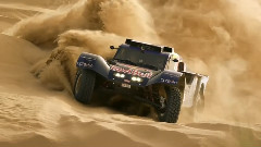 The Red Bull SMG Rally Team Takes A Rally Buggy Drive Through The Dunes
