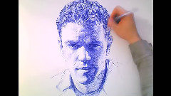 Portrait With BALL POINT PEN