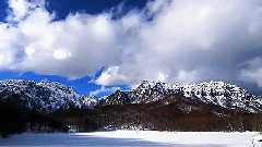 Time Lapse Of Winter Scene