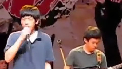 Baekhyun Singing In His School Band