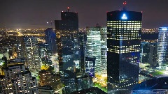 延时摄影:法国美丽的城市夜景