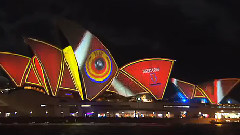 Sydney Opera House Lighting The Sails - The Spinifex Group - Vivid LIVE 2013