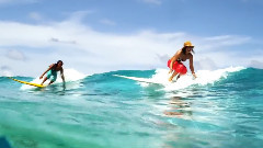 ROXY Spring 2013 Saltwater Chinos With Kassia Meador