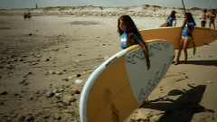 Shark Girl Surf Team Y Beach Party Carnota Saca La Bestia!