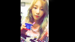 泰妍Snapchat Taeyeon3.9更新视频一则