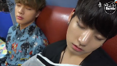 Bangtan Bomb:Sleeping Baby Bothered