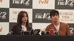 V-app直播:韩剧< THE K2 >发布会全场CUT