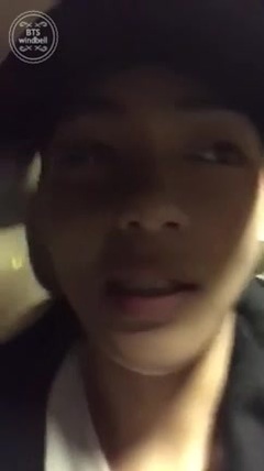 -windbell-中字[V LIVE] BTS 161119 V (To A.R.M.Y)