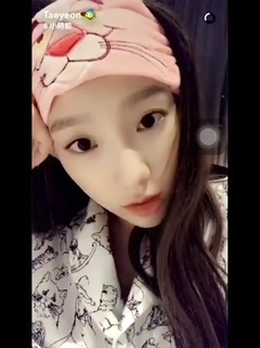 161202 太妍睡前自拍 @Snapchat