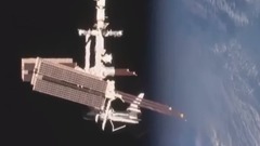 International Space Station Fly-Around国际空间站