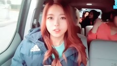 Pristin 上班路上