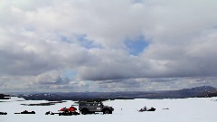 Snowkiting Time Lapse