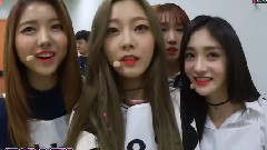 Show Champion Behind PRISTIN Cut