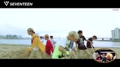 [2015珍爱你]交换演唱部分版(at 釜山某海边)-SEVENTEEN(세븐틴) - 아낀다(Adore U) - Part Switch Ver.