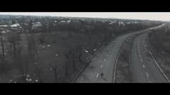 В огне