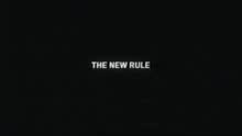 The New Rule (VIDEO)