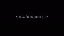 Corazon Hambriento (Acustico)