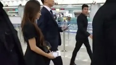 Jessica Tan Son Nhat Airport back to Korea