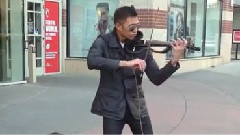 Street Electric Violinist