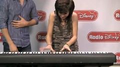 Christina Grimmie's Piano Skills On Radio Disney's Celebrity