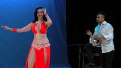 Shimmering Hips - belly dance shimmy Layering instant video DVD with Shahrzad