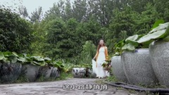 荷风里的小路