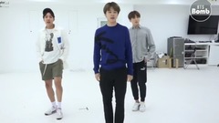 BANGTAN BOMB更新:特别舞台3J舞蹈练习田柾国&朴智旻&郑号锡