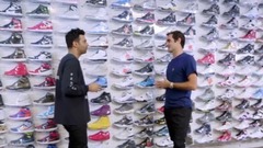 Roger Federer Goes Sneaker Shopping With Complex