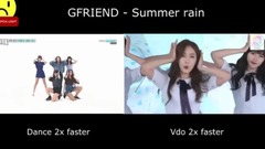 SUMMER RAIN WEEKLY IDOL 2倍速舞蹈与MV2倍速神同步