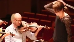 Alondra De La Parra En Répétition Avec l'Orchestre De Paris