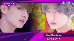 最佳男团奖提名候补 防弹少年团 2017 MAMA