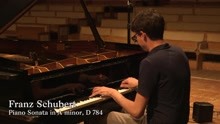 Lucas Debargue - Franz Schubert - Piano Sonata No. 14 in A Minor, D. 784