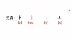 15分钟解决韩语发音