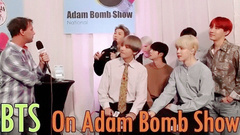 Adam Bomb 在AMAs后台采访防弹少年团 17/11/19