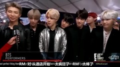 BTS x AMAs E! Live From The Red Carpet Interview