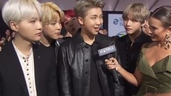 BTS Hits the Red Carpet at the AMAs