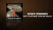 Vicente Fernández - Hoy Platique Con Mi Gallo (Cover Audio)