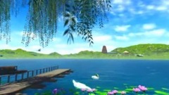 窗外