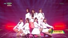 CLC - BLACK DRESS - KBS音乐银行 现场版 18/03/02