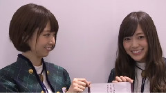 乃木坂46・橋本奈々未 白石麻衣が(乃木坂46 navi)をPR