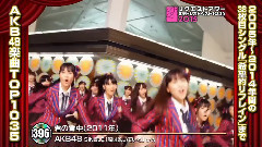 AKB48リクエストアワーセットリストベスト1035 TOP396位～303位 発表