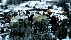 美丽的温哥华惠斯勒滑雪镇