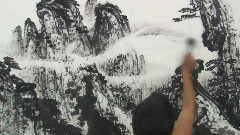 泼墨黄山 六