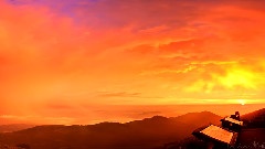 台湾七夕情人节大屯山美景