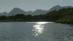 The Summer Wyoming Teton Mountains